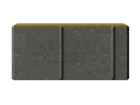 Кирпичик 200x100x100 (желтый)_Y